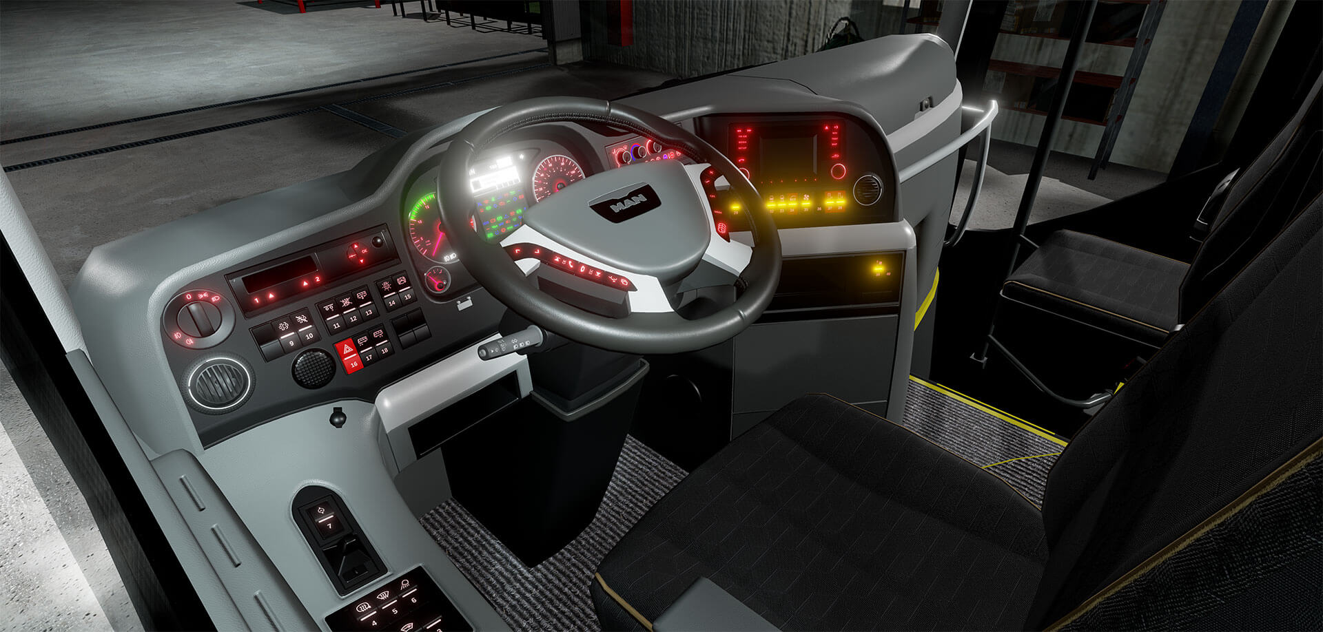 Bus Cockpit